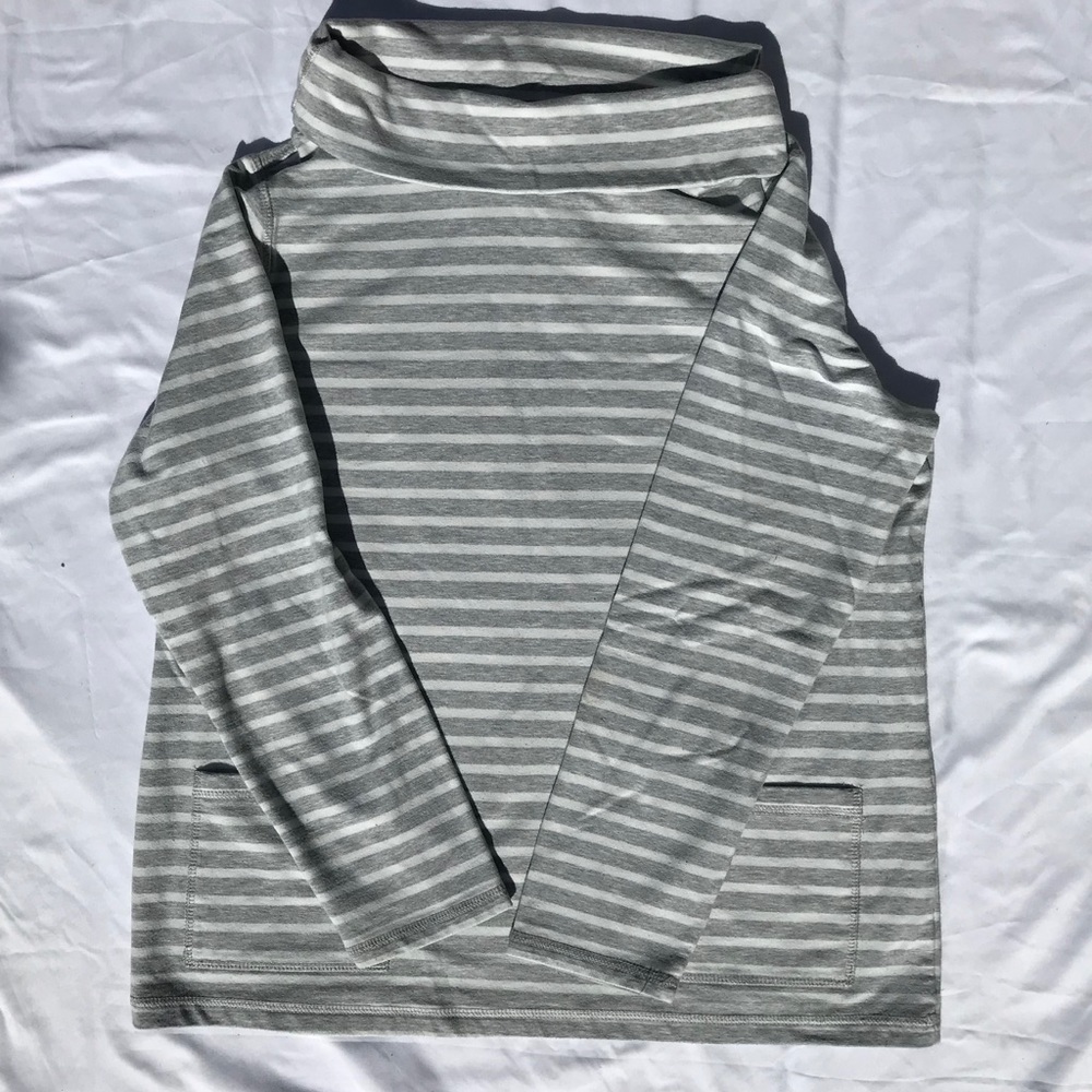 Susan Graver Weekend Cowl Neck Sweatshirt